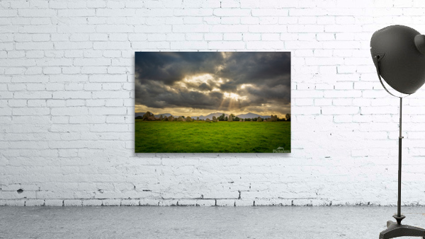 Stormy clouds over Castlerigg Stone Circle near Keswick Wall Preview