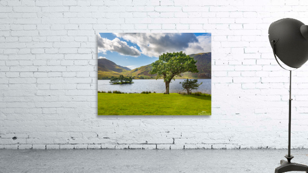 View over Crummock Water in Lake District Wall Preview