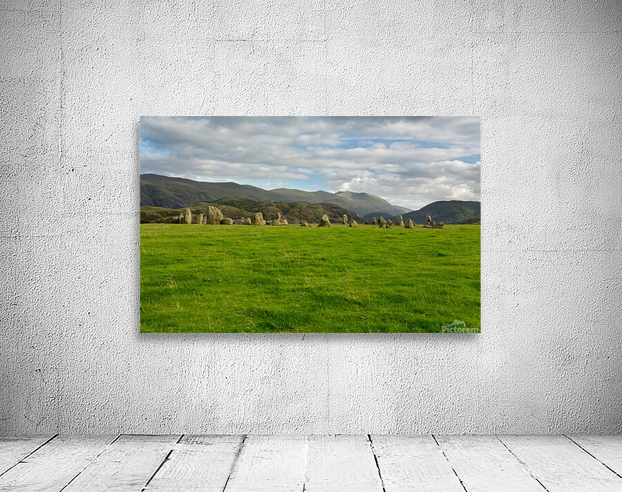 Buttermere panorama in Lake District Wall Preview
