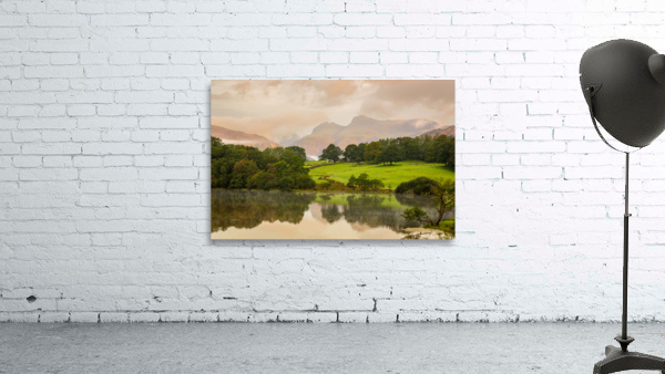 Sunrise at Loughrigg Tarn in Lake District Wall Preview