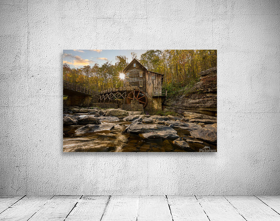 Babcock grist mill in West Virginia Wall Preview