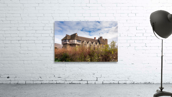 Stokesay Castle in Shropshire surrounded by hedge Wall Preview