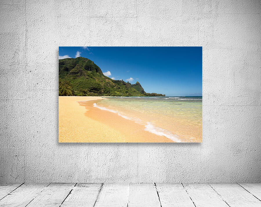 Tunnels beach on the north shore Kauai Wall Preview