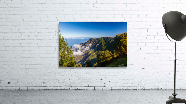Pilea Trail overlooking Kalalau Valley in Kauai Wall Preview