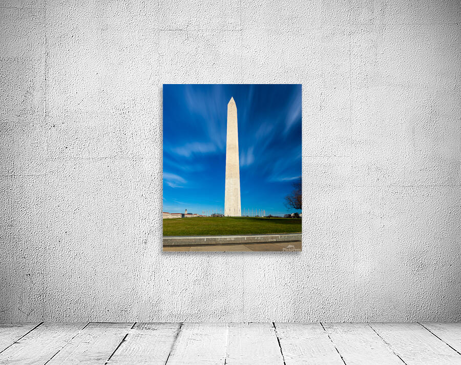 Wide angle view of Washington Monument Wall Preview