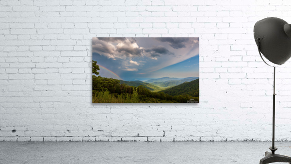 Storm over Blue Ridge Mountains Wall Preview