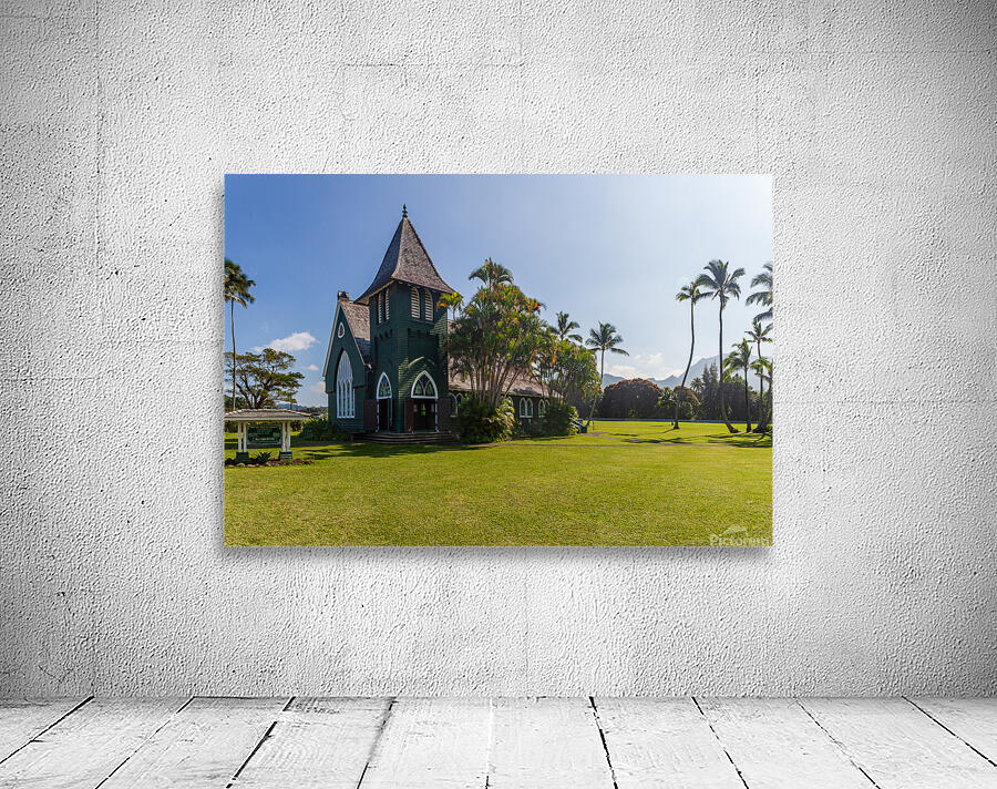 Mission Church in Hanalei Kauai Wall Preview