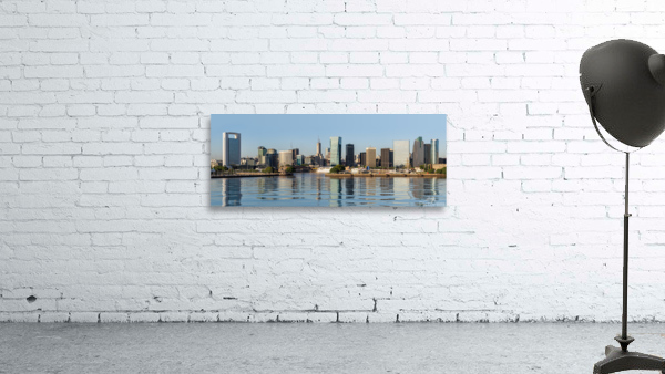Panorama of the city of Buenos Aires in Argentina with artificia Wall Preview