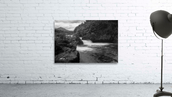 Petrohue falls and cascade by the Osorno volcano in Chile Wall Preview