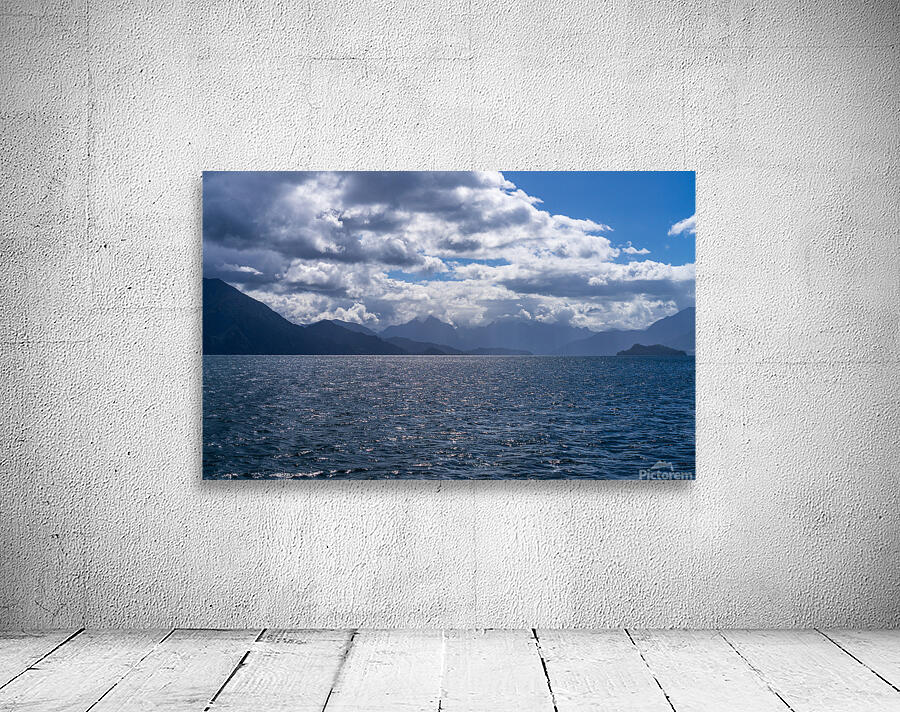 View across Todos los Santos lake towards Argentina from Petrohu Wall Preview