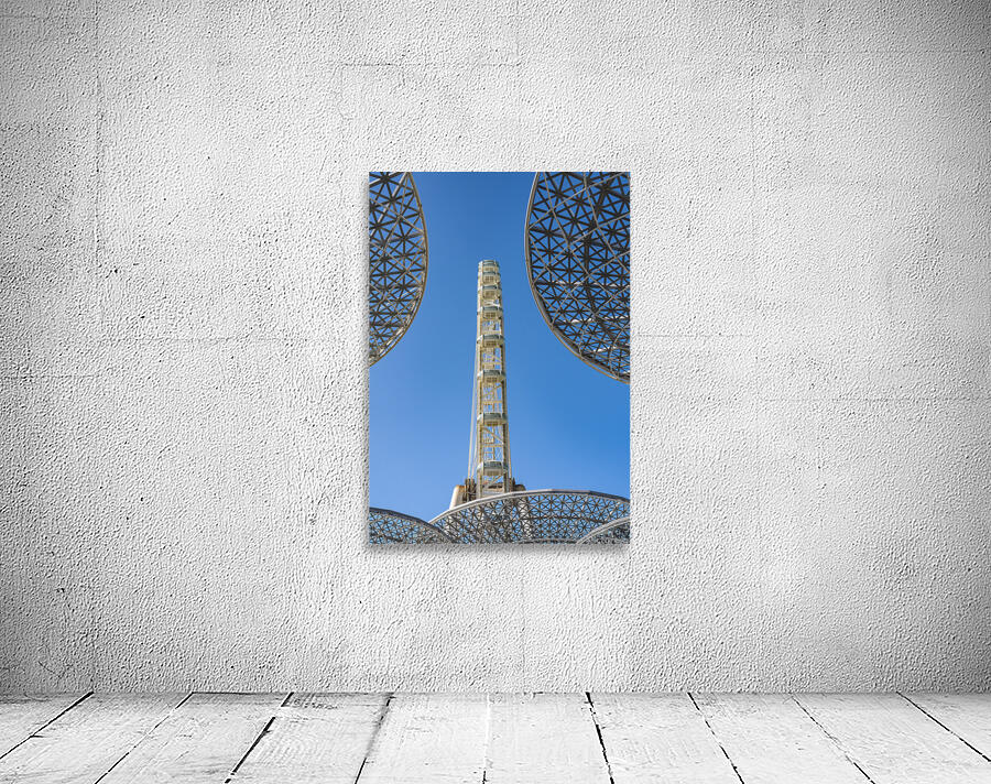 Ain Dubai observation wheel on Bluewaters Island Dubai UAE Wall Preview