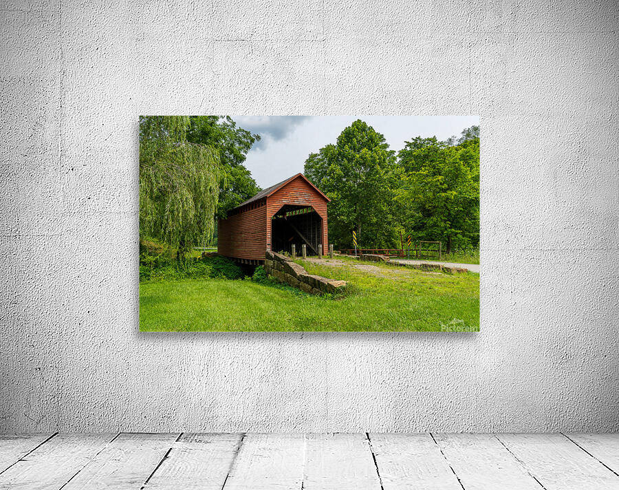 Dents Run Covered bridge near Morgantown WV Wall Preview