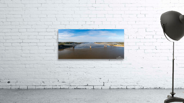 I84 interstate bridge by Natchez MS over Mississippi river in Oc Wall Preview