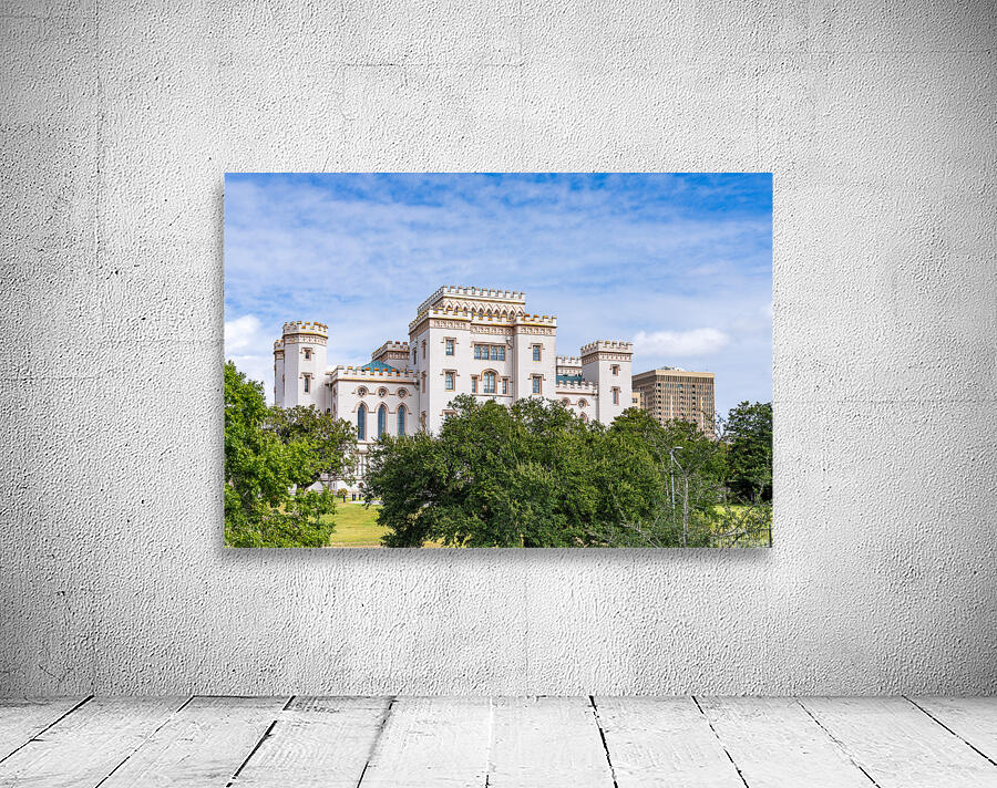 Castle in Baton Rouge or old capitol building in Louisiana Wall Preview
