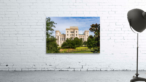 Castle of Baton Rouge or old capitol building in Louisiana Wall Preview