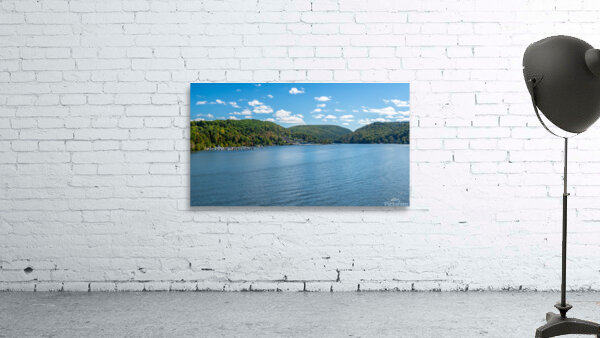 Early fall colors on Cheat Lake in Morgantown WV Wall Preview