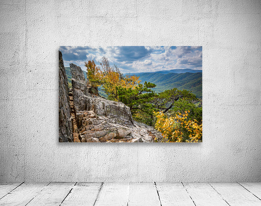 Seneca Rocks in West Virginia Wall Preview