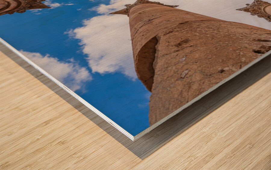 Columns of Artemis at Jerash a Greco Roman well preserved city  Impression sur bois