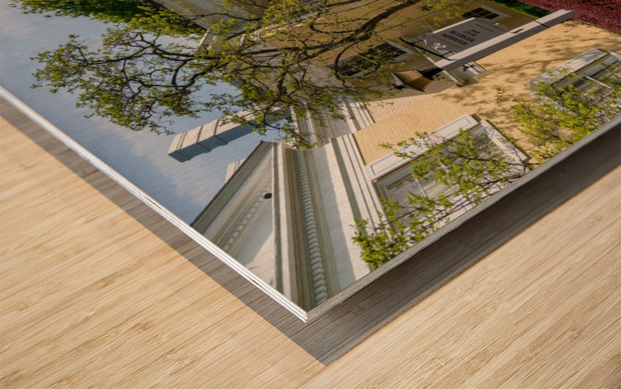 The restored Mansion museum at Oglebay resort  Impression sur bois