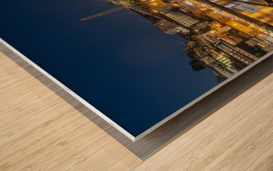 Rabelo boats of Porto in Portugal Wood print