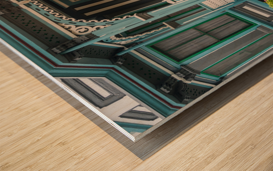 Entrance to Victorian home in Cape May Wood print