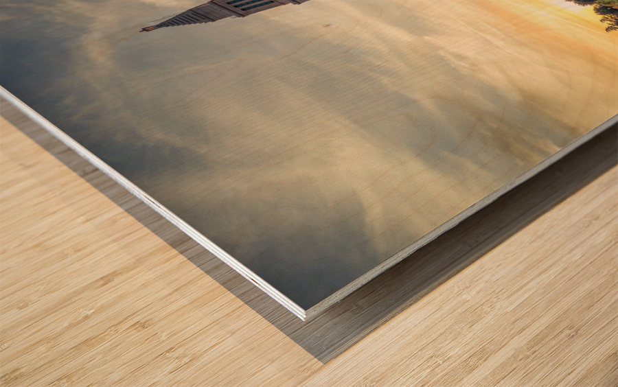 George Washington Masonic Memorial Wood print