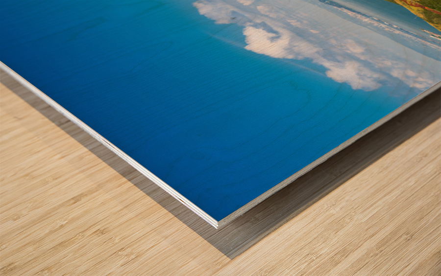 Panorama of the Golden Gate Bridge Impression sur bois