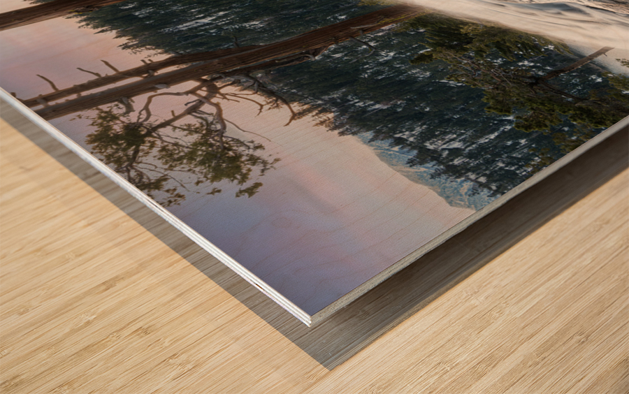 Lower Eagle Falls by Lake Tahoe Impression sur bois