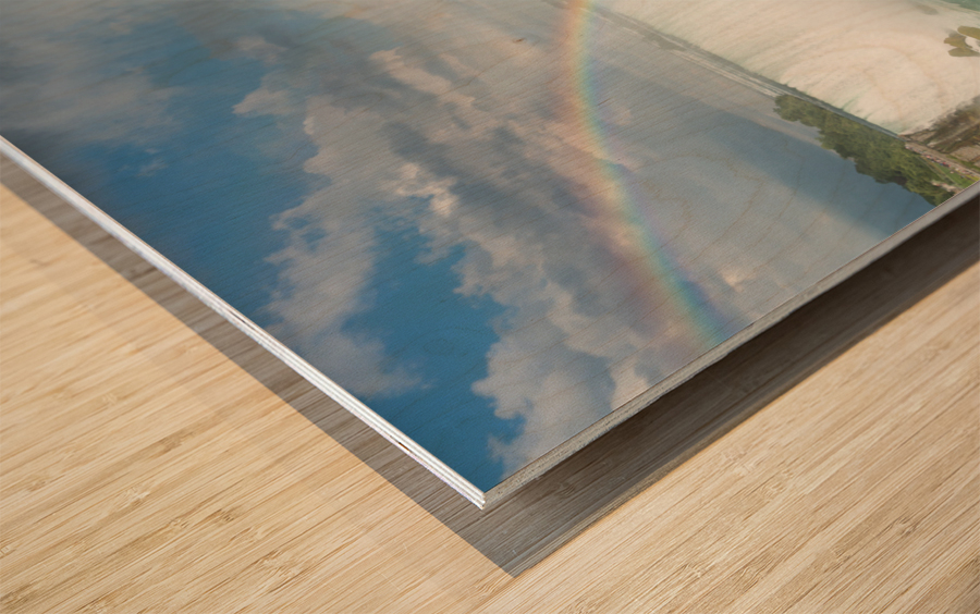 Canadian or Horseshoe Falls at Niagara Impression sur bois