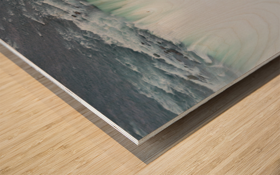 Wide view of Canadian Horseshoe Falls at Niagara Wood print