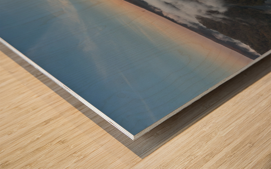 Grandview in New River Gorge Wood print