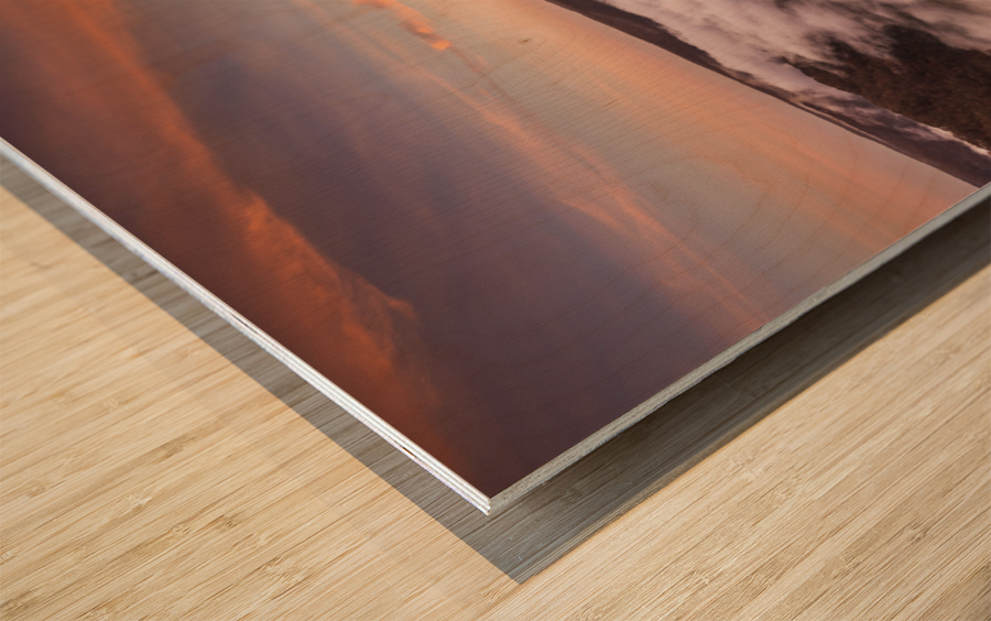 Grand View in New River Gorge Wood print