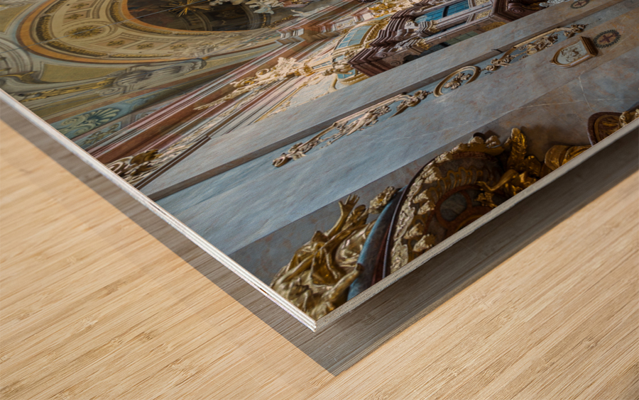 St Peters Parish Church Vienna Wood print