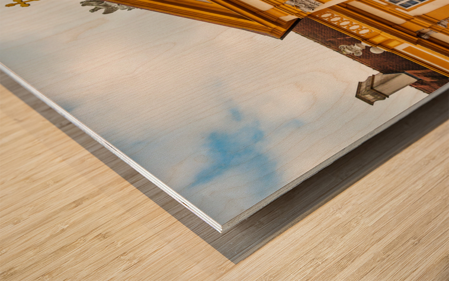 Exterior of Melk Abbey in Austria Impression sur bois