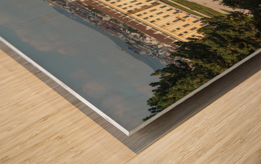 Schonbrunn Palace Vienna Austria Wood print