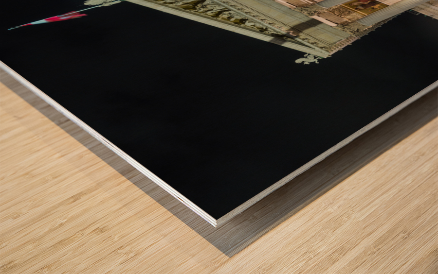 Parliament in Vienna Austria Wood print