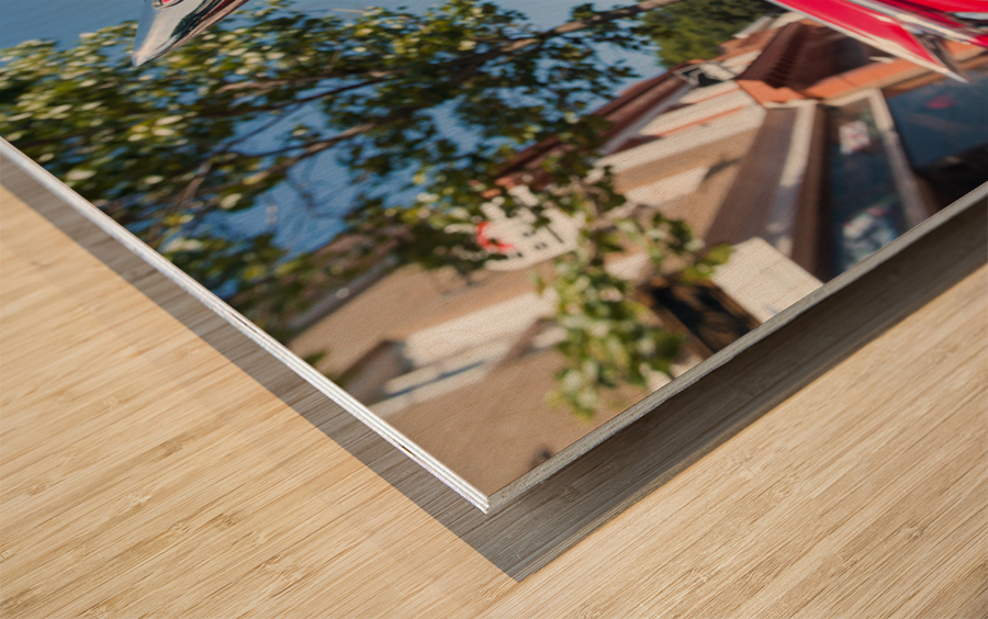 Cadillac Eldorado tail lights Wood print