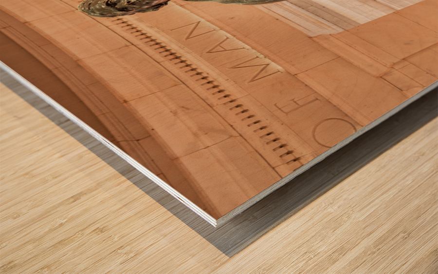 Statue of Thomas Jefferson Washington DC Impression sur bois