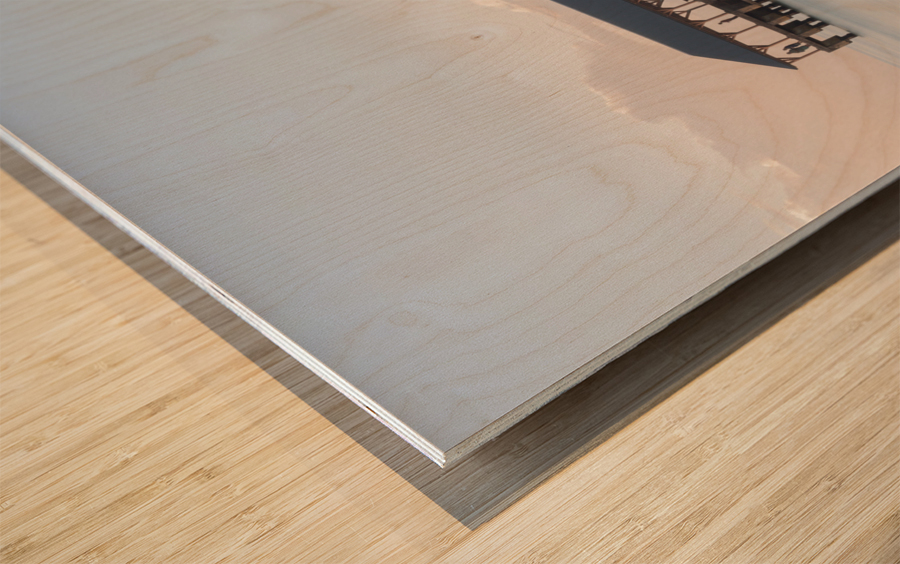 Sunrise over Hanalei Pier Kauai Hawaii Impression sur bois