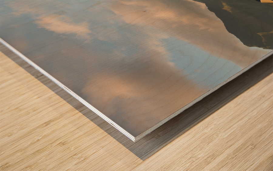 Sunrise over Hanalei Bay Kauai Hawaii Impression sur bois