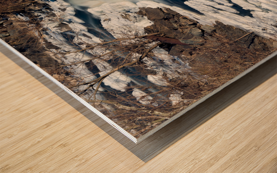 Great Falls on Potomac outside Washington DC Wood print