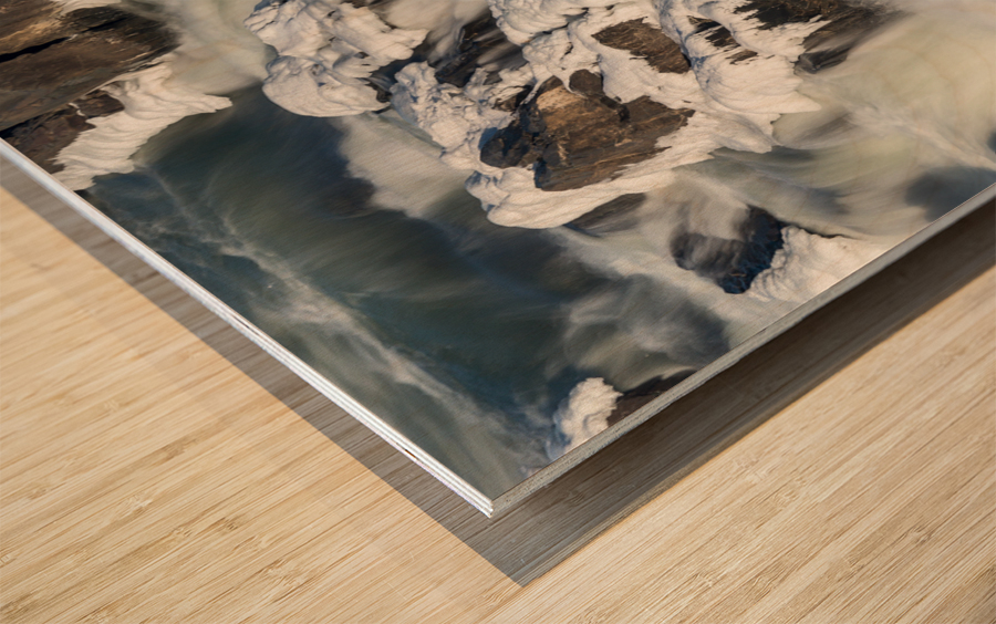 Great Falls on Potomac outside Washington DC Wood print