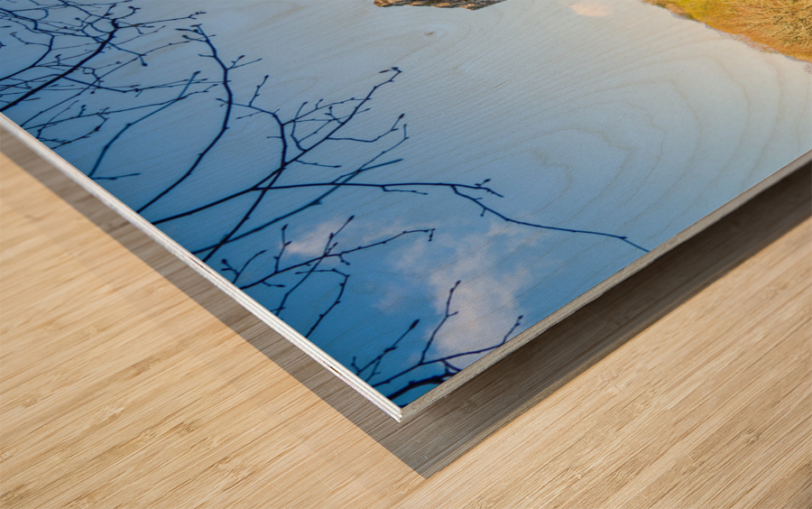 St Just in Roseland parish church in Cornwall UK Wood print