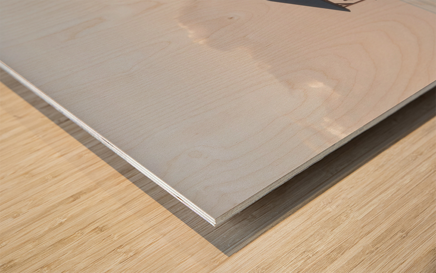 Sunrise over Hanalei Pier Kauai Hawaii Impression sur bois