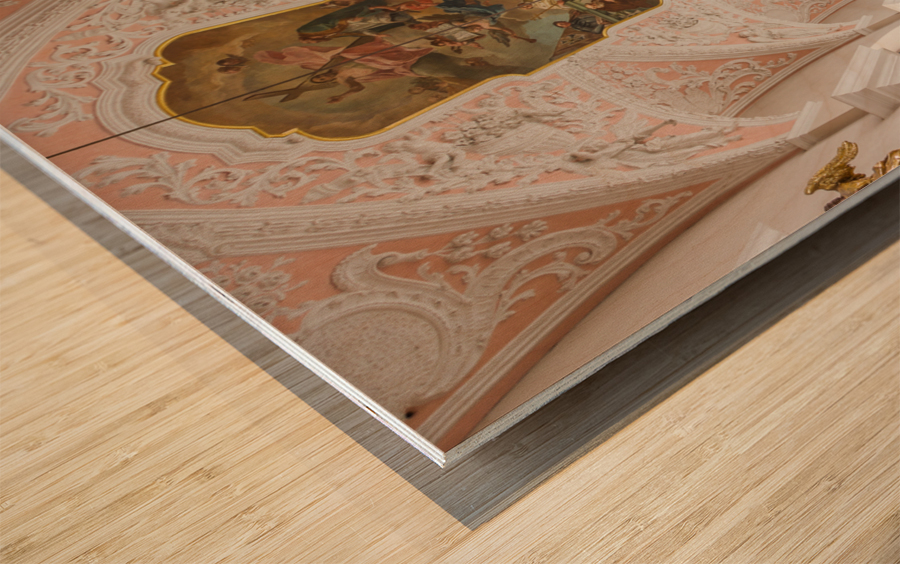 Interior Parish Church Gerlachsheim Germany Impression sur bois