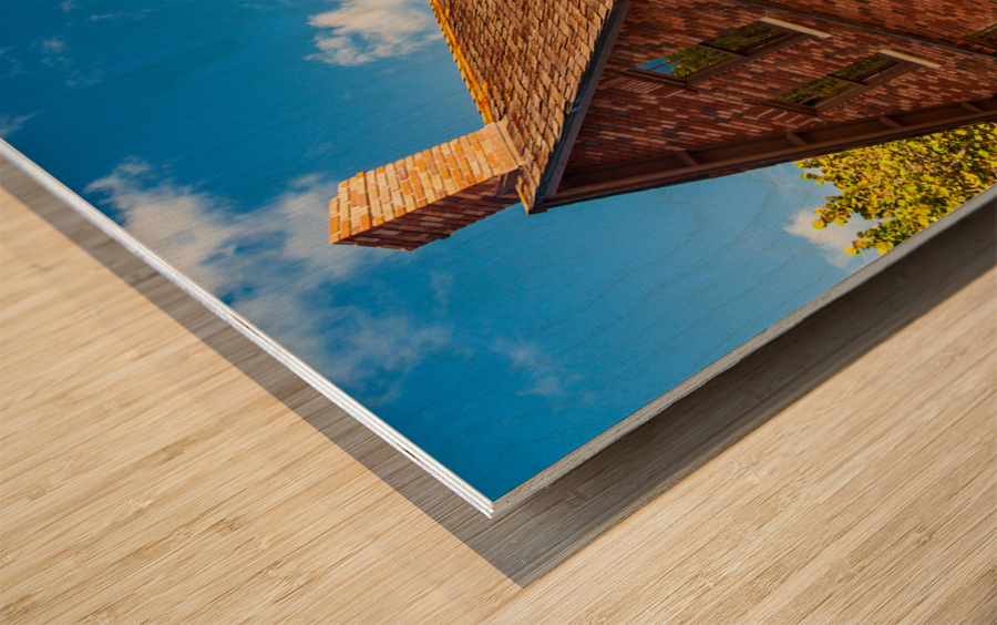 Lighthouse keeper house Bill Baggs Wood print