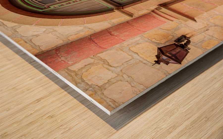 Doorway at Santa Barbara Mission Wood print