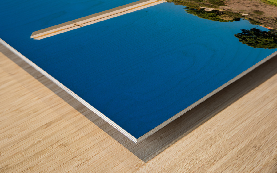 Phillips Theme Tower at Pepperdine University Impression sur bois