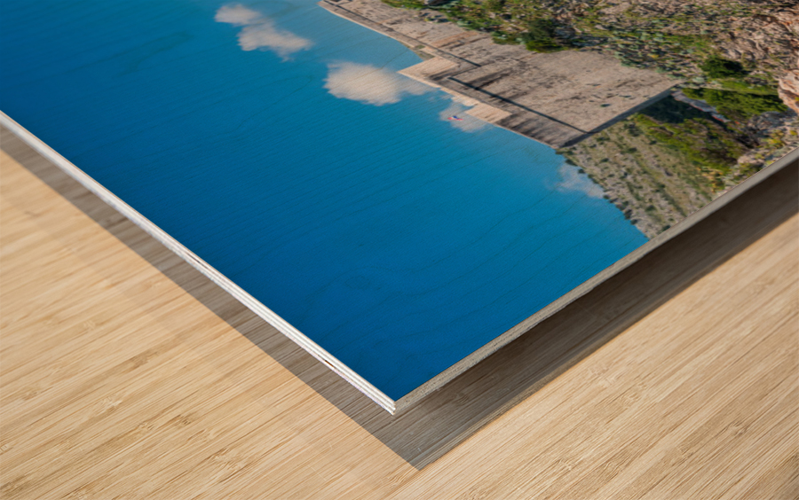 Fort Lawrence and city walls of the old town of Dubrovnik Wood print