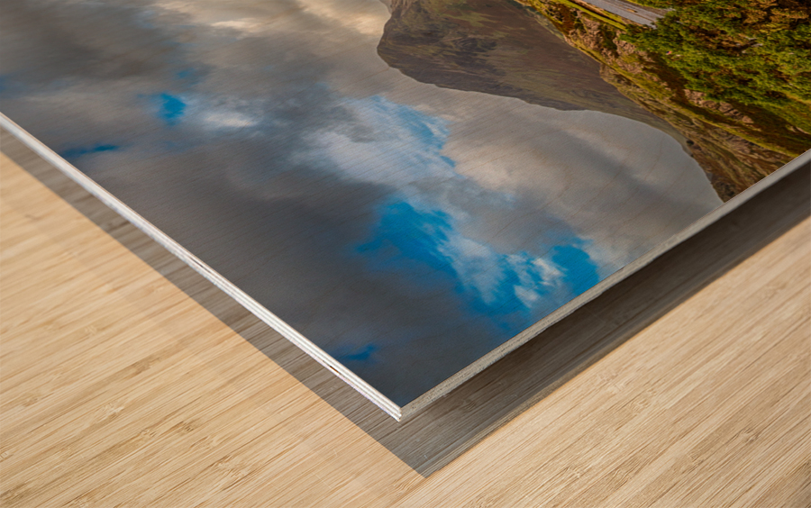 Wast water in english lake district Wood print